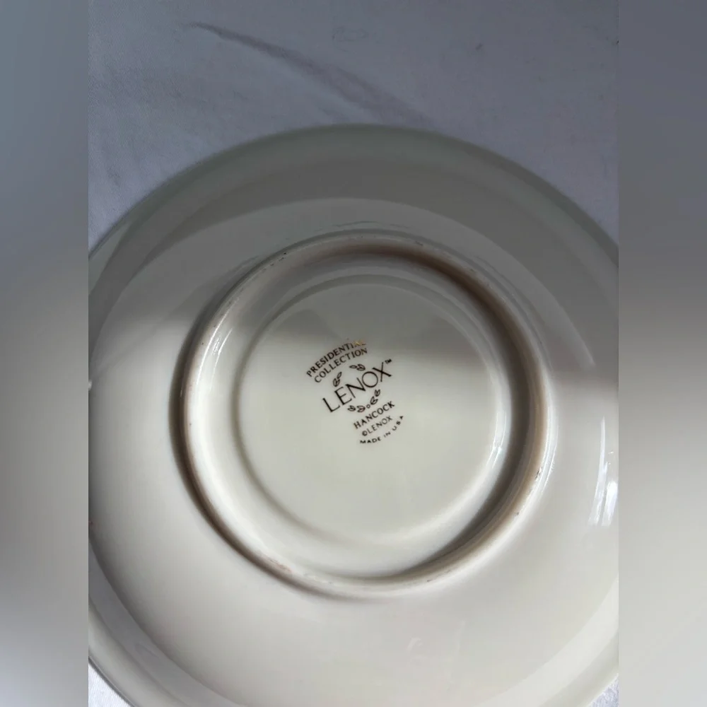 Upcycled trinket jewelry keys catch-all dish from Lenox China